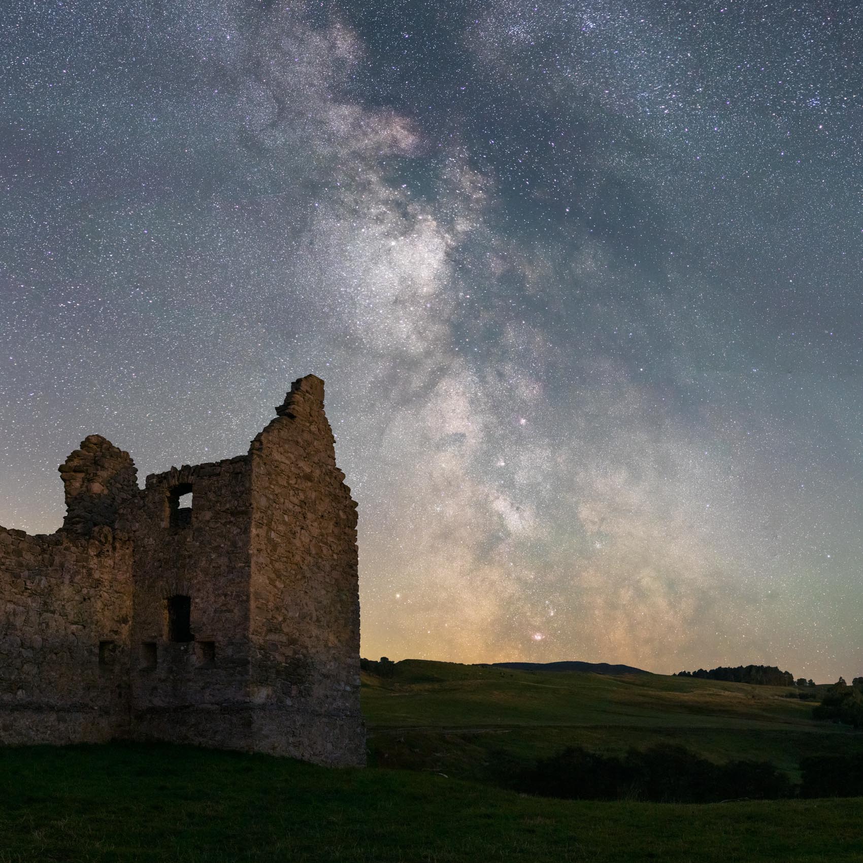 A 50mm panorama of the Galactic core region of the Milky Way, August 2022.